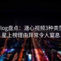 糖心vlog盘点：溏心视频3种类型，明星上榜理由异常令人窒息